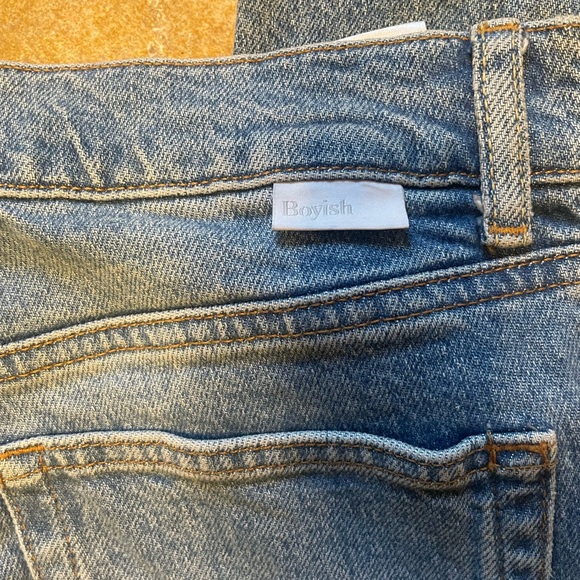 Boyish The Billy Stretch High Rise Skinny Jeans Size 28 - Picture 7 of 8